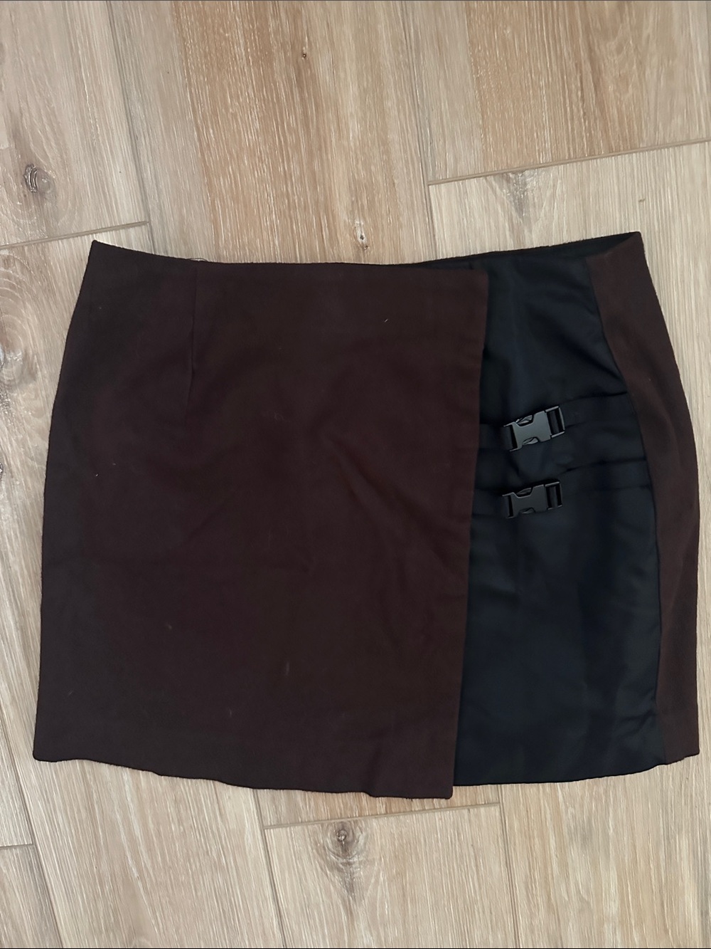 Express Worldbrand 90s Micro Mini Wrap Skirt 3/4